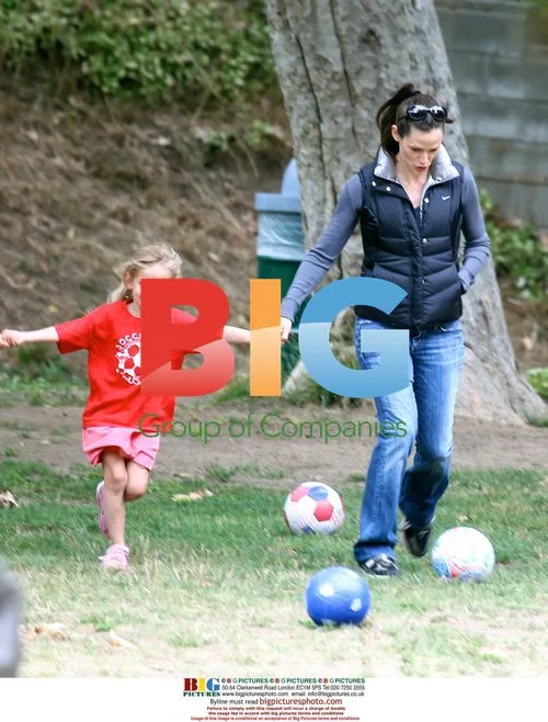 Ben Affleck and Jennifer Garner in Santa Monica