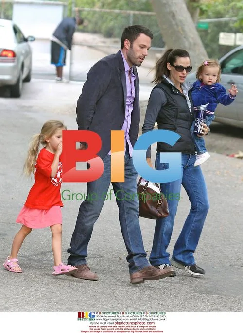 Ben Affleck and Jennifer Garner in Santa Monica