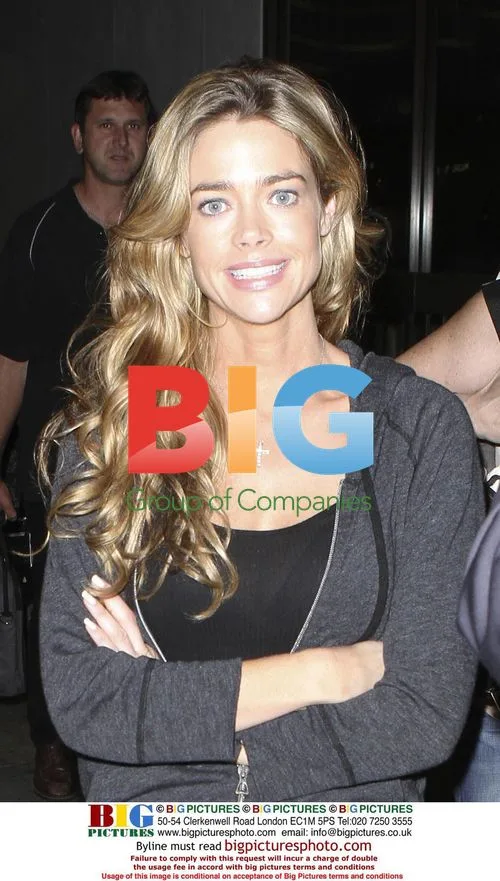 Denise Richards at LAX Airport