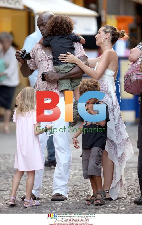 Heidi Klum and Seal on Cruise in Portofino