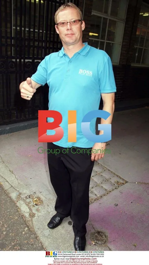 Ricky Groves Outside ITV Studios
