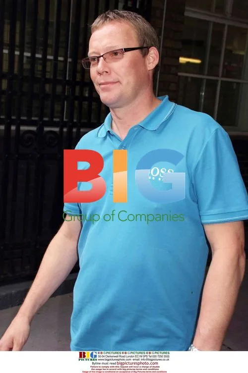 Ricky Groves outside ITV Studios