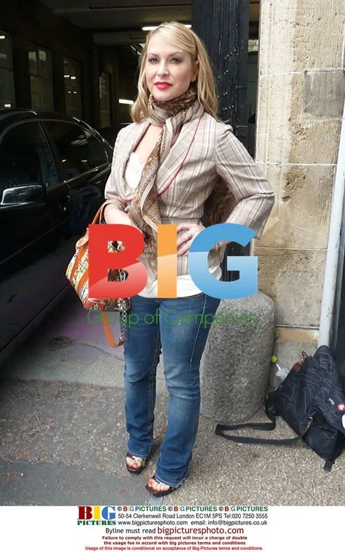 Anastacia Leaves This Morning in London