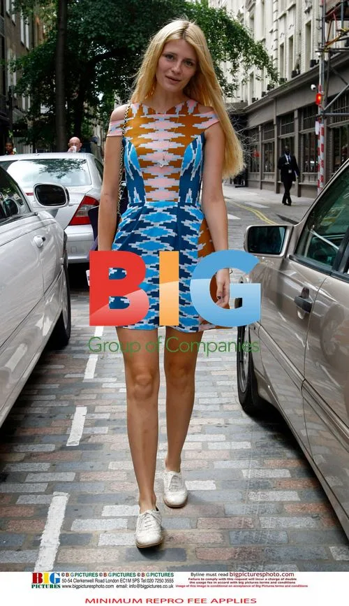 Mischa Barton Leaving London Hotel