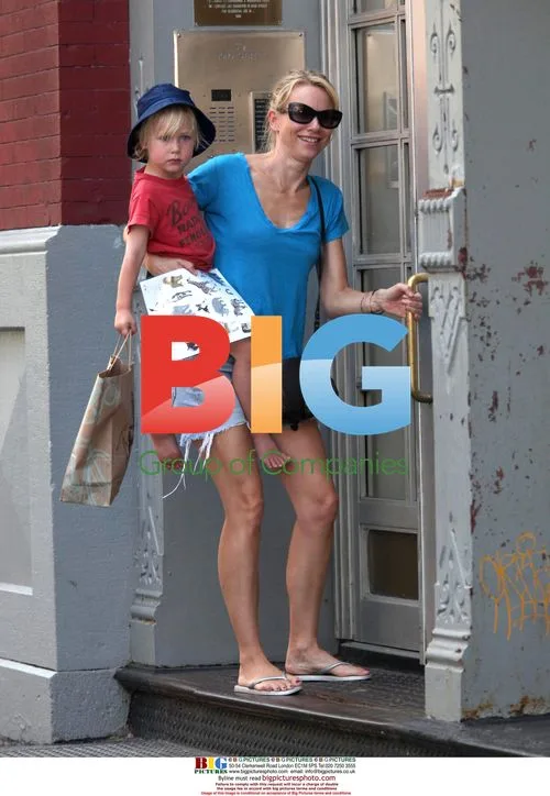 Naomi Watts and son Alexander Schreiber