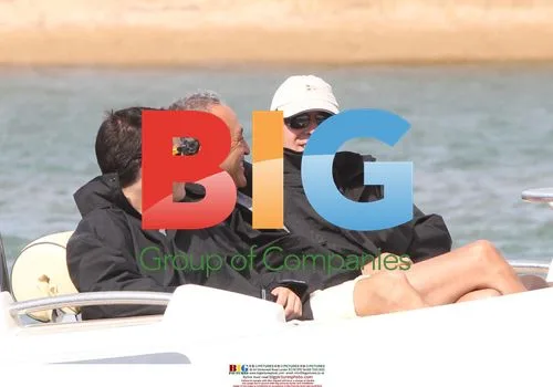 Prince Andrew on Yacht in Italy