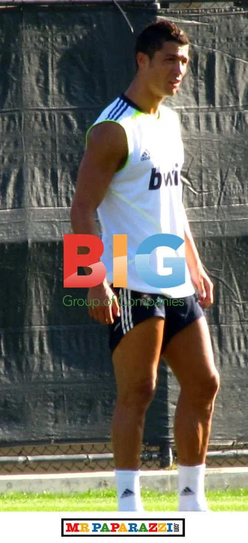 Cristiano Ronaldo at Team Practice