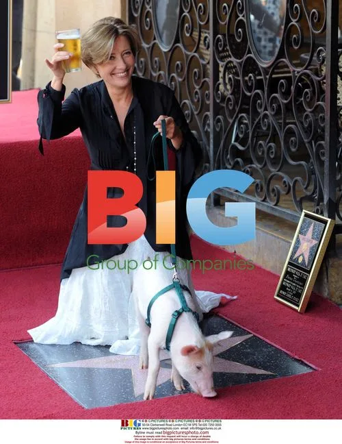 Emma Thompson Honored with Hollywood Star