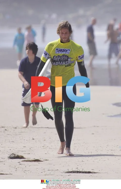 Nick Riley Surfs at Boardmasters