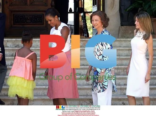 King and Queen Greet Obamas in Mallorca