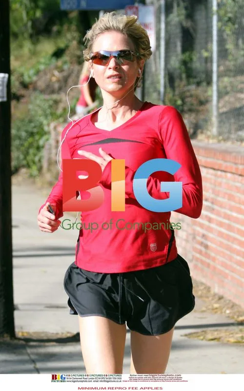 Renee Zellweger Workout in Brentwood
