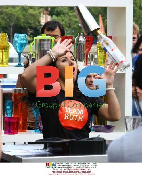 Celebrities Cocktail Juggle Competition