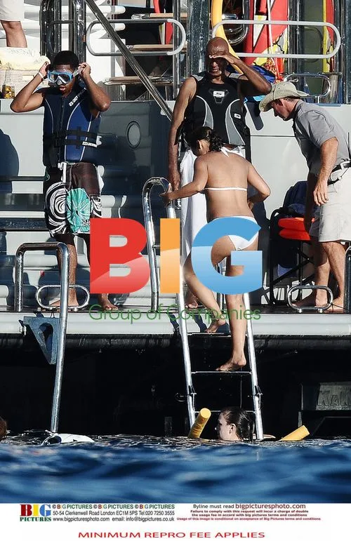 Alicia Keys and Swizz Beatz on Honeymoon