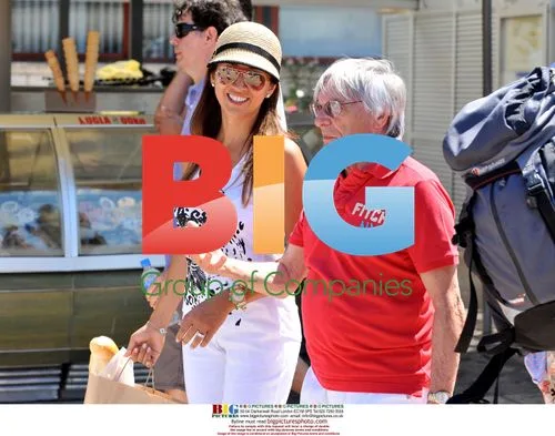 Bernie Ecclestone and Girlfriend in Croatia