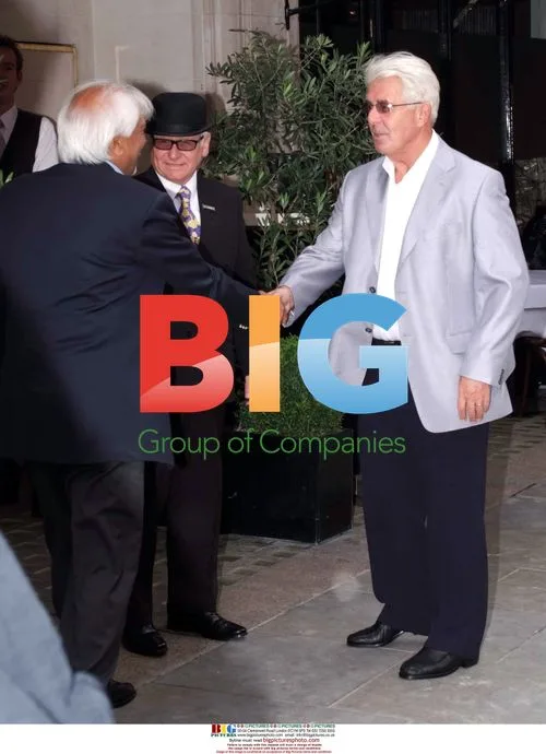 Max Clifford Leaving Restaurant