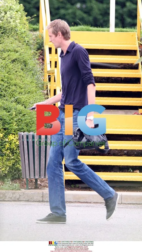 Peter Crouch at Tottenham Training
