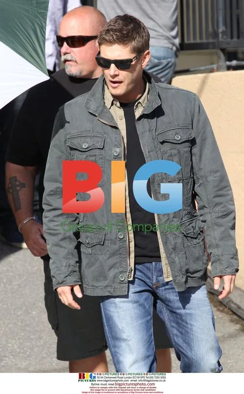 Supernatural's Winchester Brothers on Set