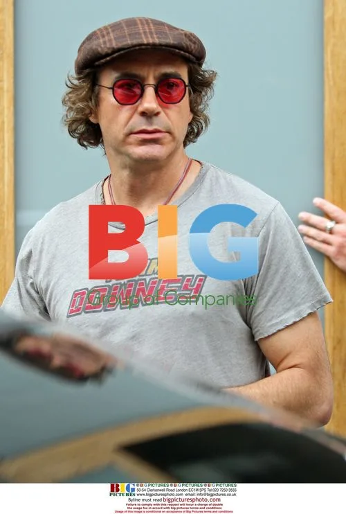 Robert Downey Jr Visits Guy Ritchie