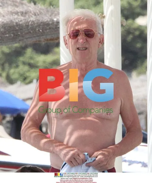 Giovanni Trapattoni on Holiday in Sardinia