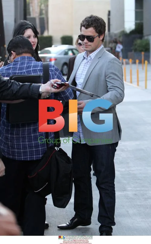 Levi Johnston Arrives at Jimmy Kimmel Live