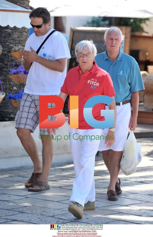Bernie Ecclestone with Fabiana Flosi in Croatia
