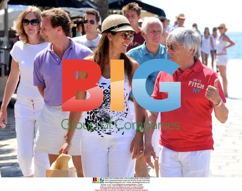 Bernie Ecclestone with Girlfriend in Croatia