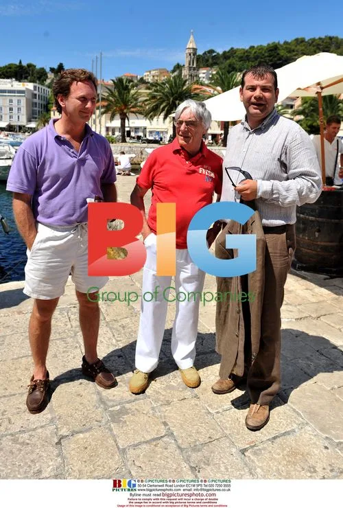 Bernie Ecclestone with Girlfriend in Croatia