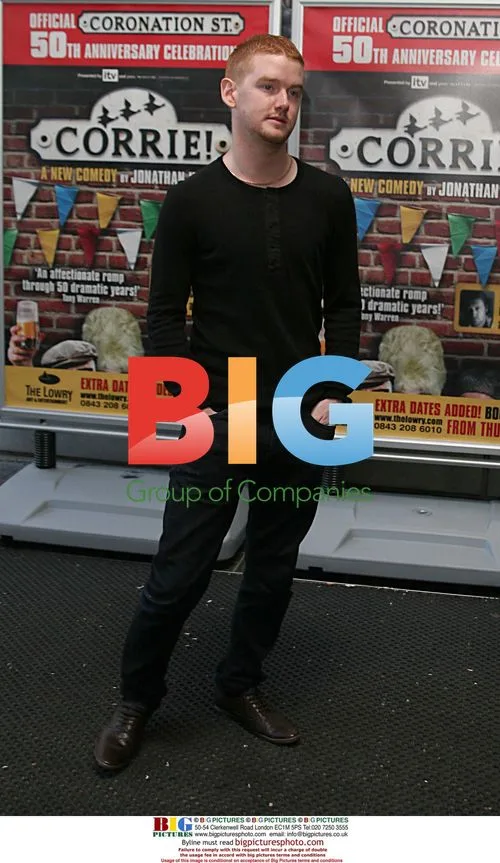Mikey North at Corrie! play press night