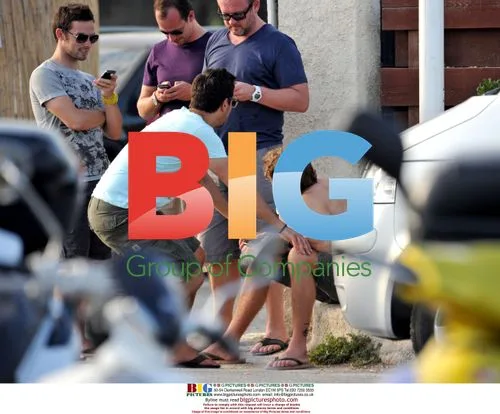 Jenson Button Enjoys South of France Break