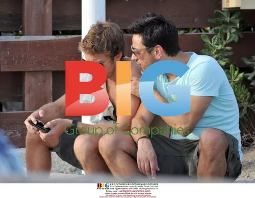 Jenson Button on Holiday in South of France