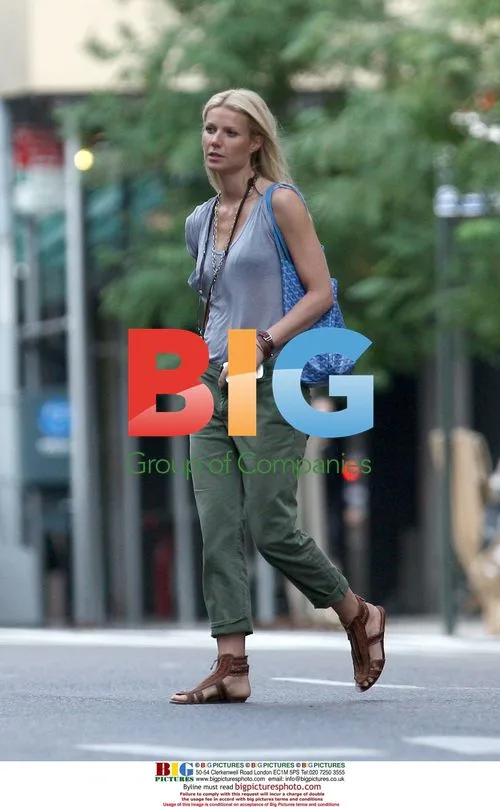 Gwyneth Paltrow Spotted on NYC Film Set