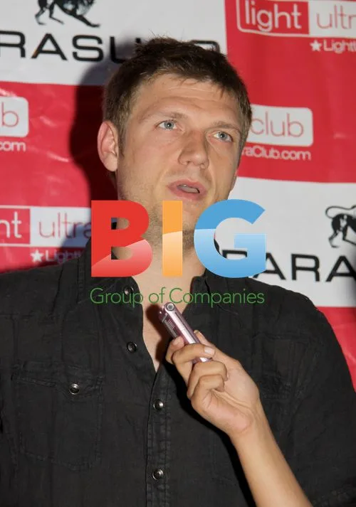 Nick Carter and Howie Dorough Visit Club