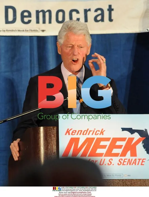 Bill Clinton Campaigns for Kendrick Meek