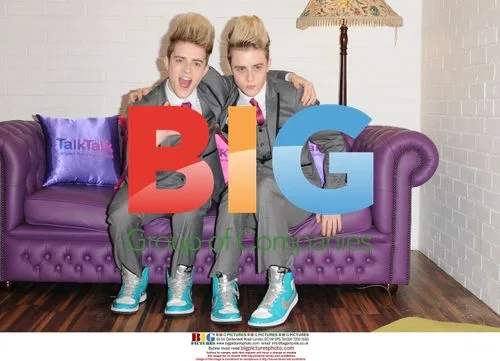 Jedward at Talk Talk Photocall 2010