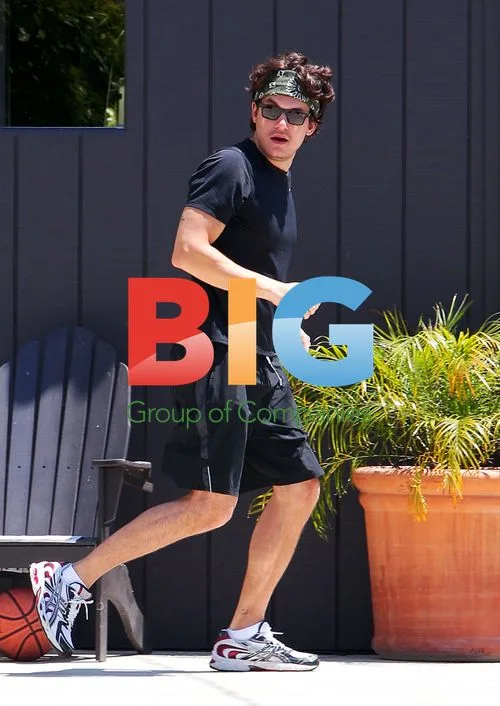 John Mayer Plays Basketball with Harley Pasternak