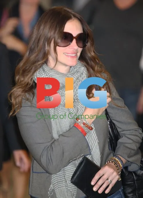 Julia Roberts arrives in Japan