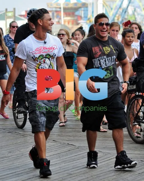 Pauly D and Ronnie on Boardwalk