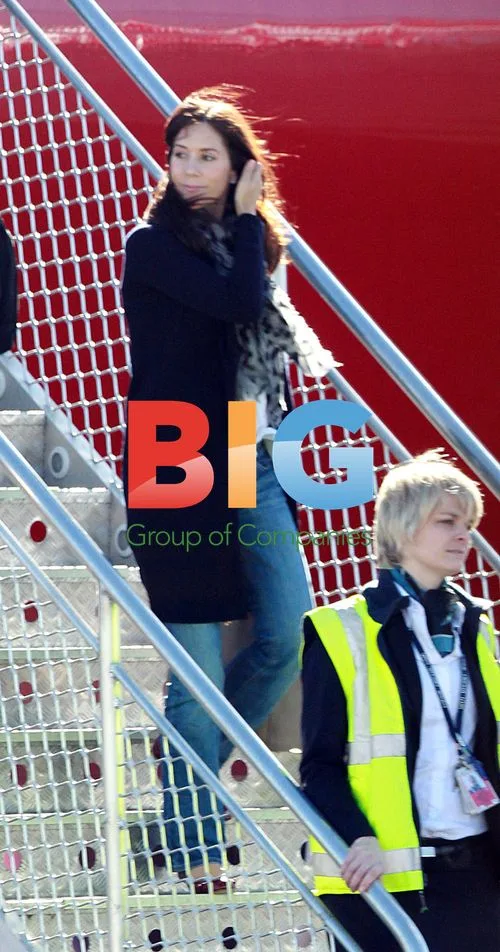 Princess Mary arrives in Hobart, Tasmania