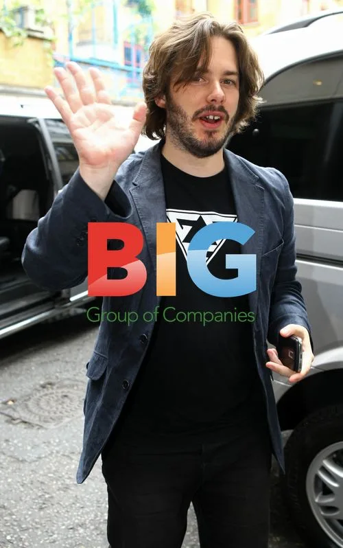 Edgar Wright Leaving London Hotel