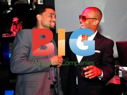 Michael Ealy and TI at 'Takers' After Party