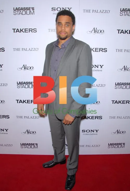 Michael Ealy at Takers Premiere