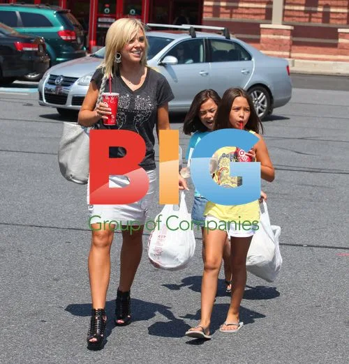 Kate Gosselin and Daughters Back to School Shopping