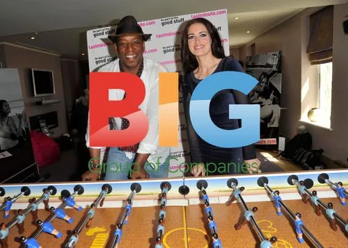 Ian Wright and Kirsty Gallacher at launch event