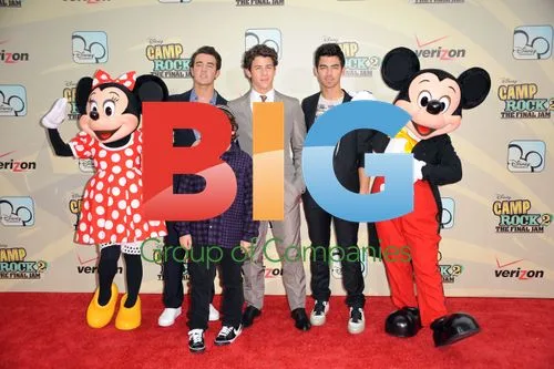 Jonas Brothers Arrive at 'Camp Rock 2' Premiere