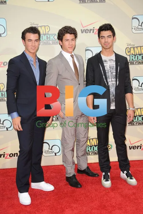 Jonas Brothers Arrive at 'Camp Rock 2' Premiere