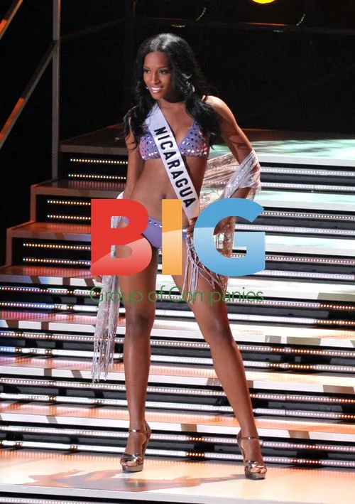 Scharllette Allen Moses at Miss Universe 2010 Dress Rehearsal