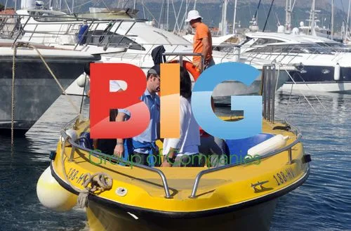 Gabriela Sabatini Boards Boat in Croatia