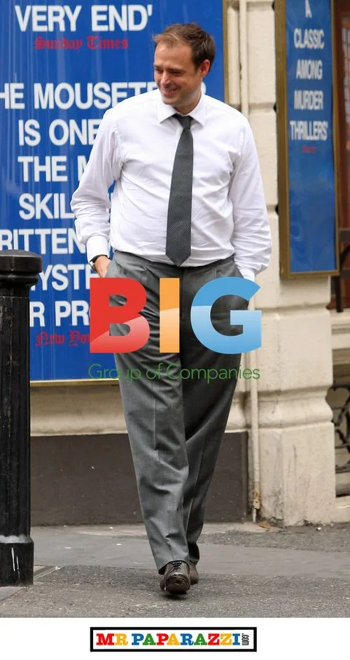 Jamie Theakston Taking a Cigarette Break