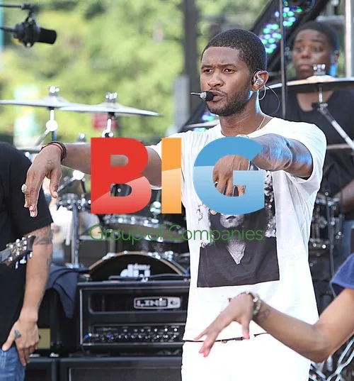 Usher Performs Live on CBS Morning Show