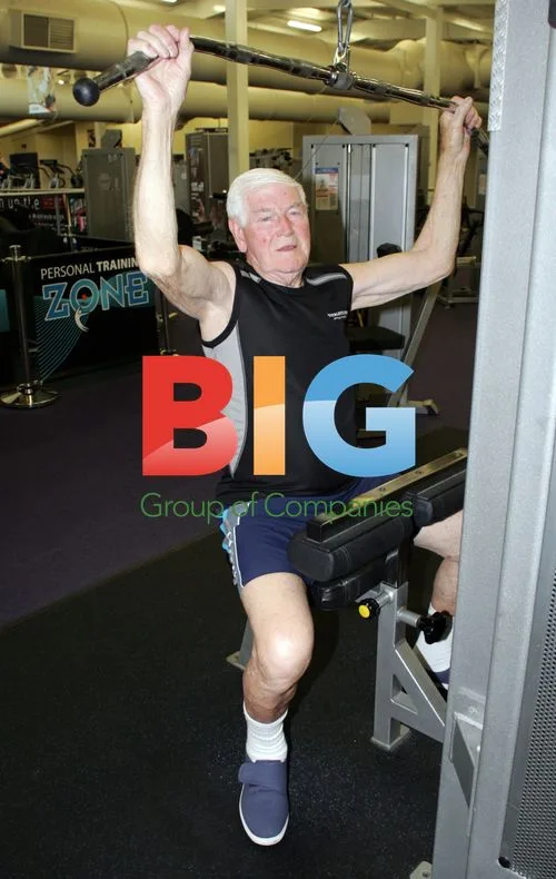 91-Year-Old Weightlifter Harold Salmon